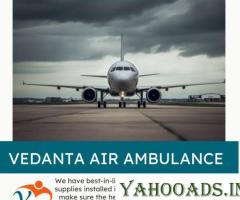 Obtain Vedanta Air Ambulance in Kolkata with Professional Medical Group - 1