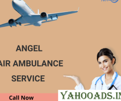 Gain Angel Air Ambulance Service in Gaya With World Class Medical Instrument